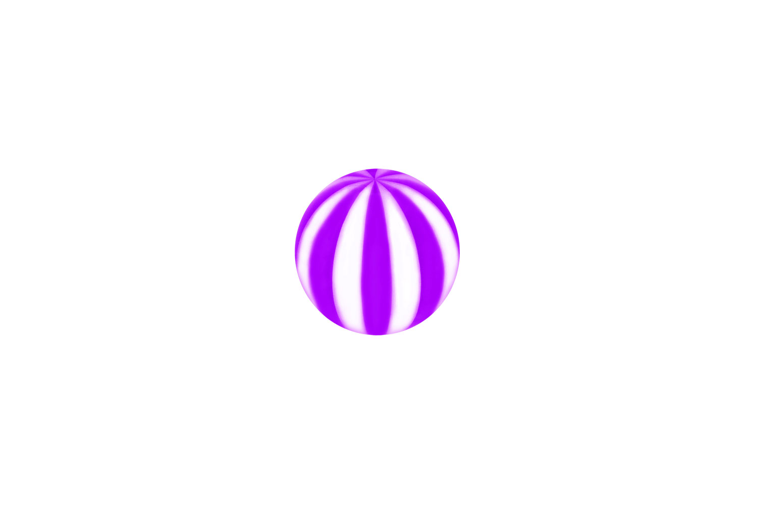 Acryl Schraubkugel STRANDBALL ++SALE++ von Piercingline